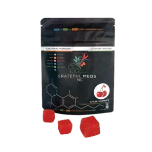 GratefulMeds Cherry Six Mushroom Blend Case 2ct